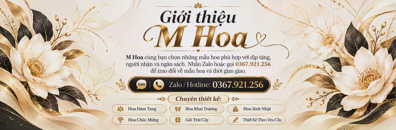Ảnh bìa Shop hoa tươi Phường Tiền Phong Bắc Ninh - Thêm sắc hoa cho ngày vui